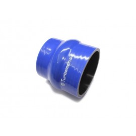 Durite silicone annelée/réduction (Ø:70-60mm x L:76mm)