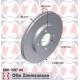 Kit disques frein avant gauche/droit (84-06, 256x20, 4/100)