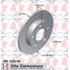 Kit disques frein arrière gauche/droit (90-10, 245x10, 5/112)
