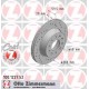 Kit disques frein arrière gauche/droit (89-97, 269x20, 5/112, perforés)