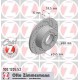 Kit disques frein arrière gauche/droit (82-00, 245x10, 4/108, perforés)