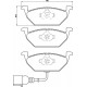 Kit plaquettes frein avant (97-11)