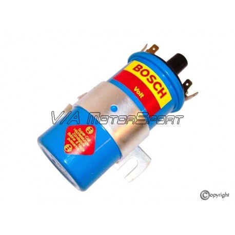 Bobine d'allumage "Bosch" bleue (12V)
