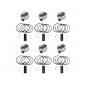 Kit pistons H.P. "Wiseco" moteur V6 2.7L 30VT (97-05, AGB/APB/AZB/AJK/ARE/AZA/BES/ASJ/AZR)