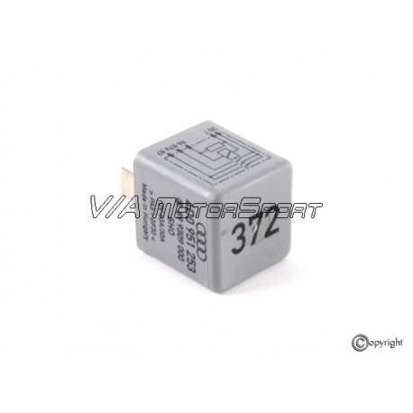 Relais De Pompe à Carburant Reperio Auto Parts 357906381A - 12V, 4 Broches, Numéro 109, Compatible VW/Audi