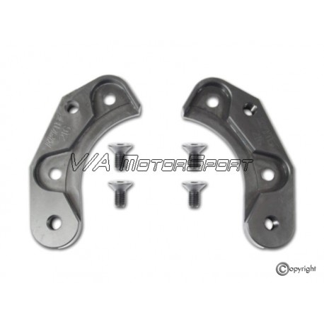 Kit supports étriers de frein avant gauche/droit Volkswagen Golf I/Jetta I/Scirocco I & II (74-93, 280x22mm)