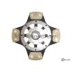 Disque d'embrayage H.P. "Sachs Performance" (94-10, 228mm, Sintermetal)