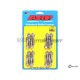 Kit goujons écrous culasse/collecteur d'échappement "ARP" (M8x1.25x51mm, x16)