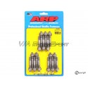 Kit goujons & écrous culasse/collecteur d'échappement "ARP" (M8x1.25x57mm, x16)
