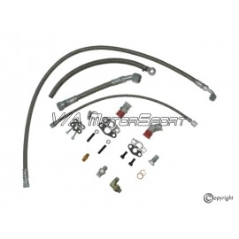 Kit tuyaux eau & huile turbo "Garrett" moteur R5 2.2-2.7L 20VT (89-97, GT/GTX30/35/40/42)