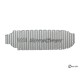 Grille pare-chocs avant centrale Audi 80 B4 Avant Quattro RS2 (94-96, noire)