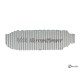 Grille pare-chocs avant centrale Audi 80 B4 Avant Quattro RS2 (94-96, noire)