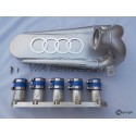 Collecteur d'admission H.P. "Audi S1" moteur R5 2.2L 20VT (89-97, inversé)