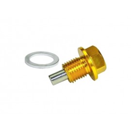 Bouchon vidange moteur R4/R5/VR6/V6/V8/W8/V10/W12 (98-11, M14x1.5x11.5, aimanté, gold)