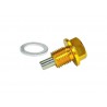 Bouchon vidange moteur R4/R5/VR6/V6/V8/W8/V10/W12 (98-11, M14x1.5x11.5, aimanté, gold)