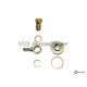 Kit bouchon vidange & raccord banjo retour récupérateur vapeur d'huile moteur R4/R5 2.0L/2.0-2.3L 16V/20-20VT (88-99)