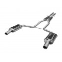 Ligne d'échappement Audi A6 C6 Avant/Limousine Quattro 3.0-4.2L (04-11, 2x60mm, 2x90mm, après catalyseurs)