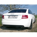 Ligne d'échappement Audi A6 C6 Avant/Limousine Quattro 3.0TDI (04-11, 2x60mm, 2x90mm, après catalyseurs)