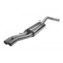 Silencieux secondaire d'échappement Audi A4 B5 Avant/Limousine 1.6-2.8L (95-01, 1x60mm, 2x76mm)