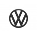 Emblème calandre jupe avant "VW" (74-92, noir)