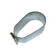Kit collier & étrier palier barre stabilisatrice arrière gauche/droit extérieur (74-93, inox)