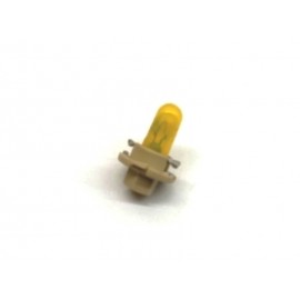 Ampoule/socle combiné d'indicateurs tableau de bord (95-97, B2.4W-12V1.5W, jaune)