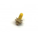 Ampoule/socle combiné d'indicateurs tableau de bord (95-97, B2.4W-12V1.5W, jaune)