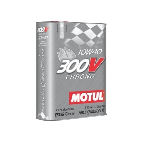 Huile moteur "Motul 300V Chrono 10W40" (2L)