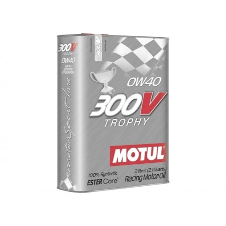 Huile moteur "Motul 300V Trophy 0W40" (2L)