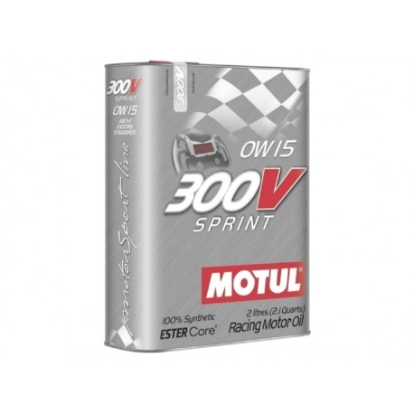 Huile moteur "Motul 300V Sprint 0W15" (2L)