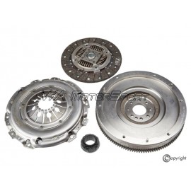 Kit embrayage & volant moteur "Valéo" moteur R4 1.9L 8V TDI (95-01, 228mm, conversion)