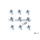 Kit vis d'ailes avant gauche/droite (74-93)