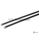 Kit moulures bas de caisses gauche/droite Volkswagen Golf I/Golf I Cabriolet/Jetta I/Scirocco I 17/155/16/53 (74-84, noires)