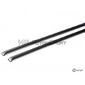 Kit moulures bas de caisses gauche/droite Volkswagen Golf I/Golf I Cabriolet/Jetta I/Scirocco I 17/155/16/53 (74-84, noires)