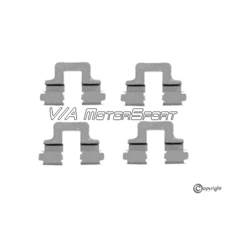 Kit tôles intermédiaires plaquettes de freins arrière gauche/droite (04-)