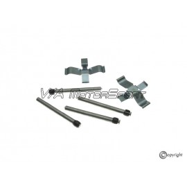 Kit fixations plaquettes de freins avant gauche/droite "ATE" (71-72-94-03/65-71, 2 axes de retenue)