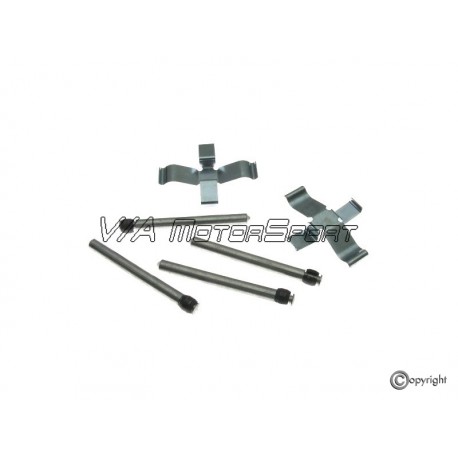 Kit fixations plaquettes de freins avant gauche/droite "ATE" (71-72-94-03/65-71, 2 axes de retenue)