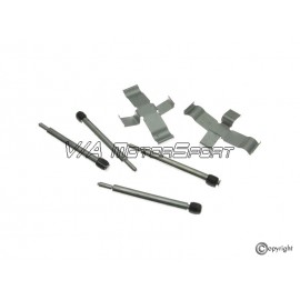 Kit fixations plaquettes de freins avant gauche/droite "ATE" (71-74, 2 axes de retenue)