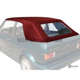 Capote "PVC" Volkswagen Golf I Cabriolet 155 (79-93, rouge paprika)