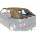 Capote "PVC" Volkswagen Golf I Cabriolet 155 (79-93, bedouin)