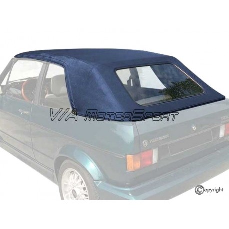 Capote "Alpaga" Volkswagen Golf I Cabriolet 155 (79-93, bleu)