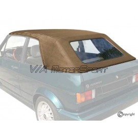 Capote "Alpaga" Volkswagen Golf I Cabriolet 155 (79-93, marron)