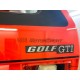 Monogramme hayon arrière "Golf GTI" (76-84)