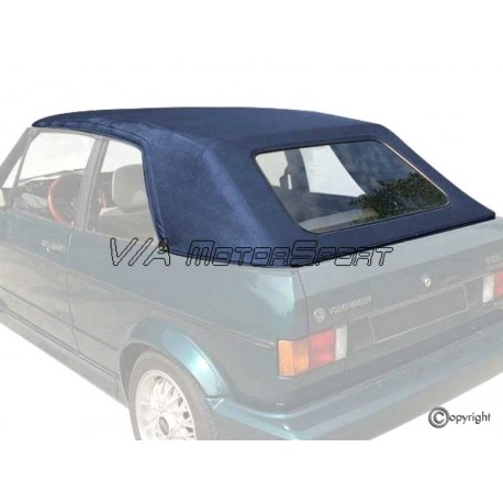 Capote "Alpaga" Volkswagen Golf I Cabriolet 155 (79-93, bleu indigo)