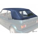 Capote "Alpaga" Volkswagen Golf I Cabriolet 155 (79-93, bleu indigo)