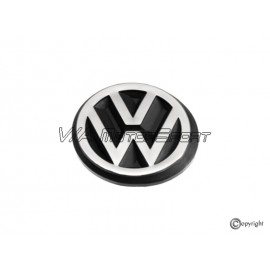 Emblème coffre/hayon arrière "VW" (82-90, blanc)