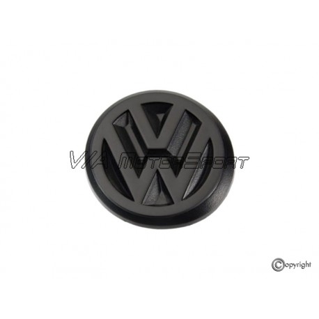 Emblème hayon arrière "VW" (84-92, noir)