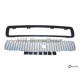 Grille calandre capot avant Audi 80 B4 Avant Quattro RS2 (94-96, noire)