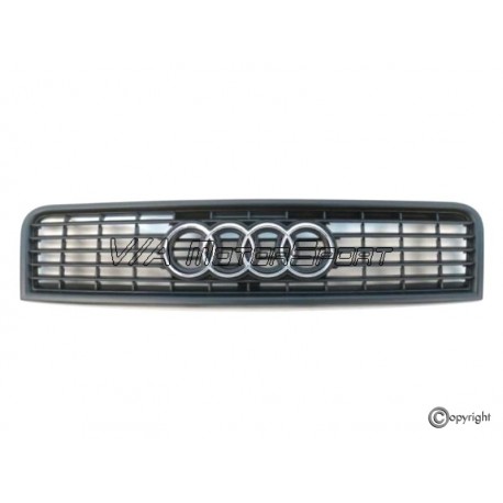 Calandre capot Audi A4 B6 Avant/Limousine Quattro S4 (00-05, noire)