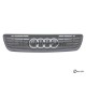 Calandre capot avant Audi A6 C4 Avant/Limousine Quattro S6/S6+ (95-97, noire)